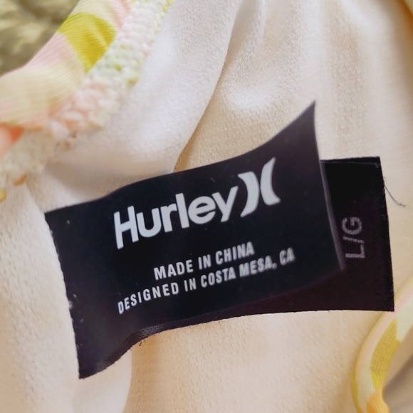 Hurley Floral One Piece Swimsuit - Picture 5 of 15